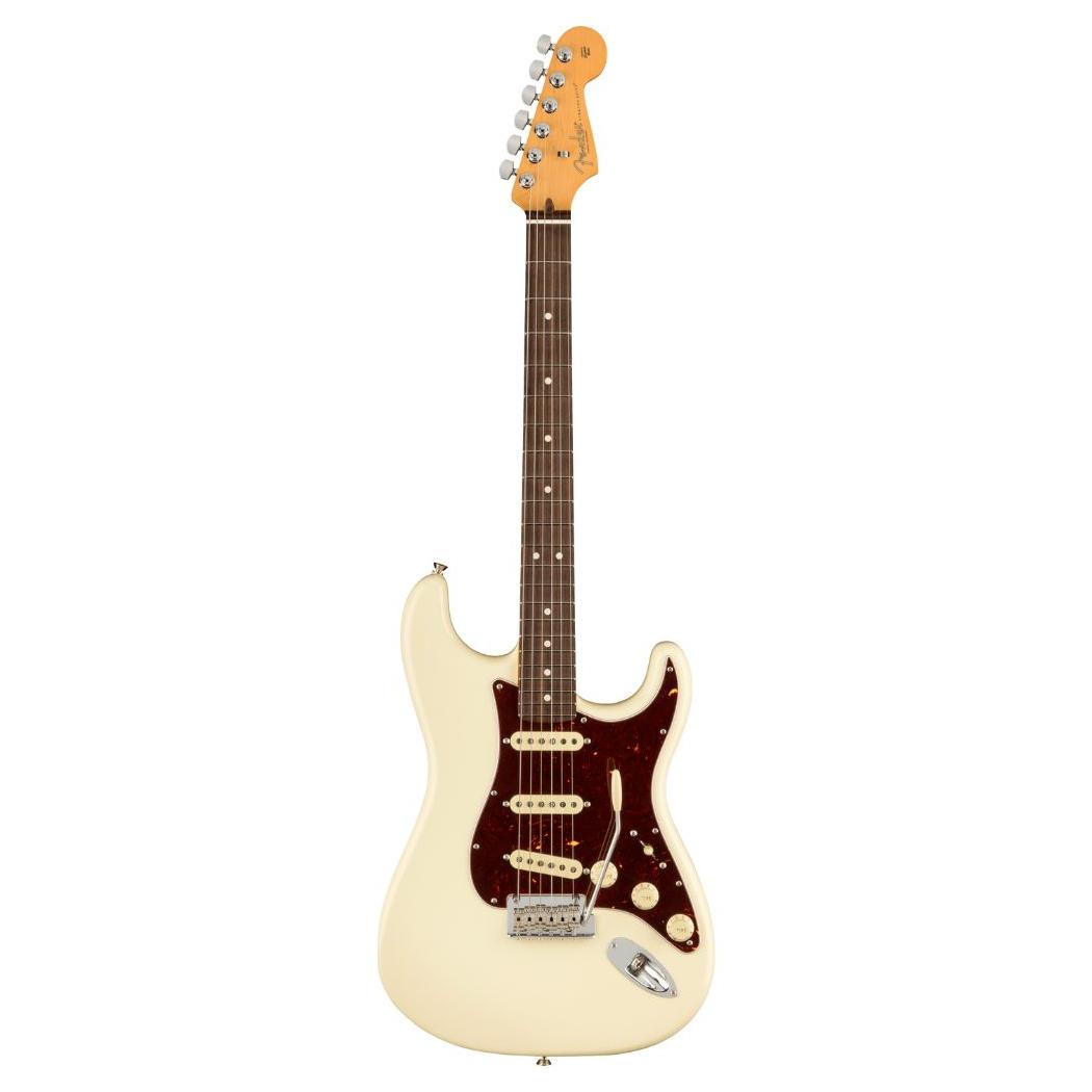 GUIT. FENDER AM PRO STRAT RW OLYMPIC WHITE