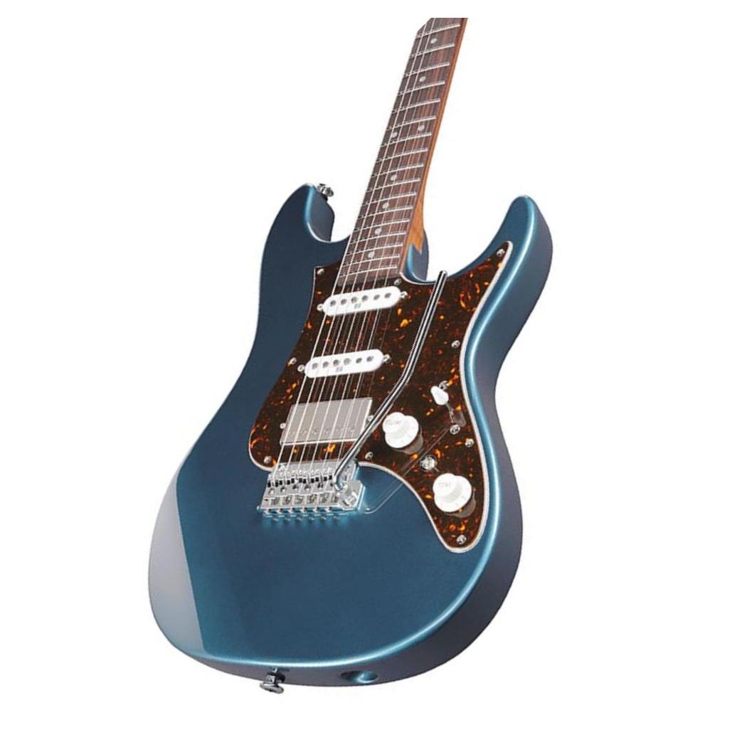 GUIT. IBANEZ PRESTIGE AZ2204 PRUSSIAN BLUE METALLIC
