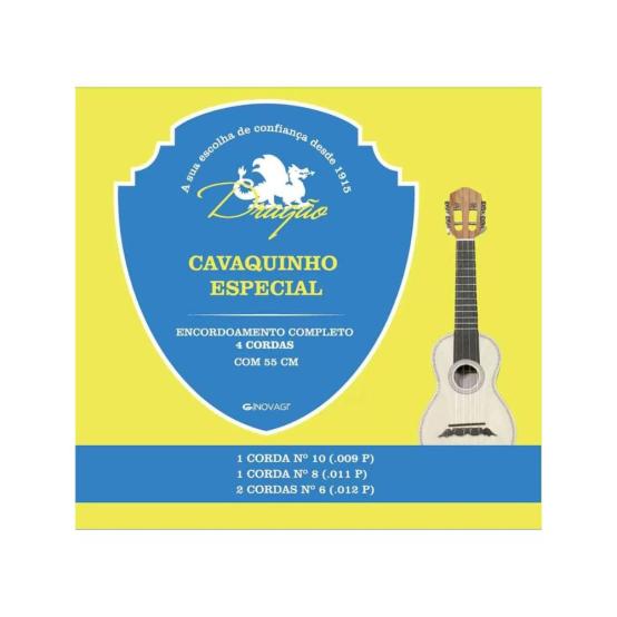 JG. CORDAS DRAG&Atilde;O CAVAQUINHO