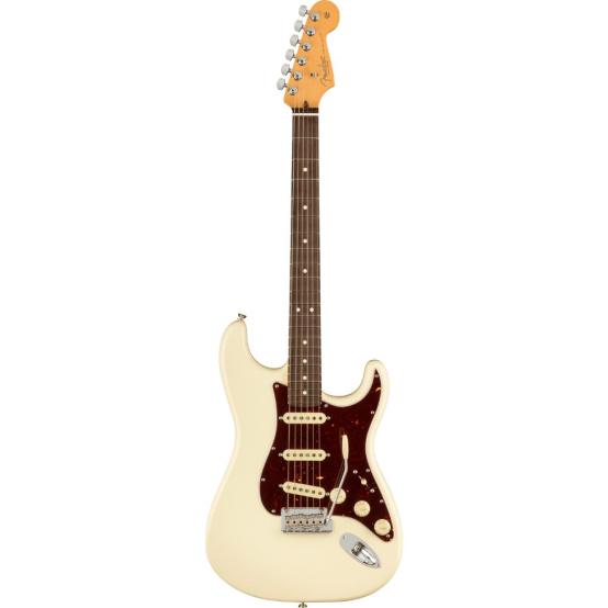 GUIT. FENDER AM PRO STRAT RW OLYMPIC WHITE