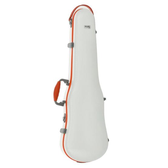 ESTOJO VIOLINO GEWA POLICARBONATO 1.8 BRANCO/LARANJA