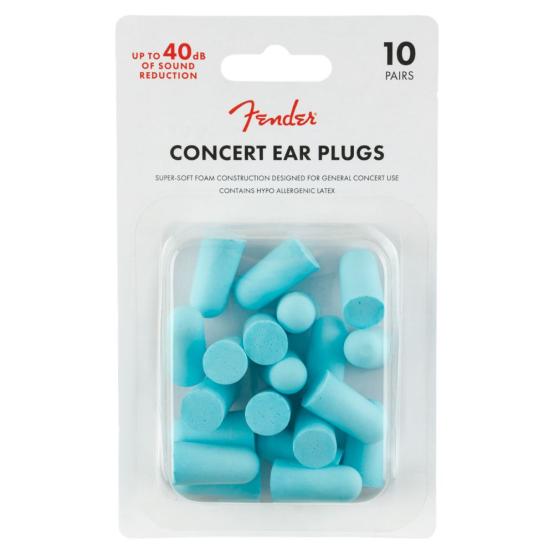 CONCERT EAR PLUGS 10 PAIR